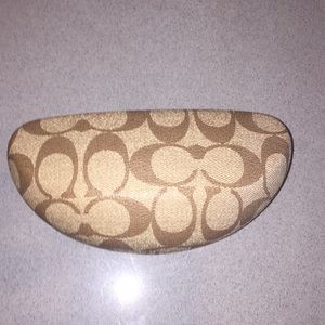 Authentic coach sunglasses case pen holder clutch